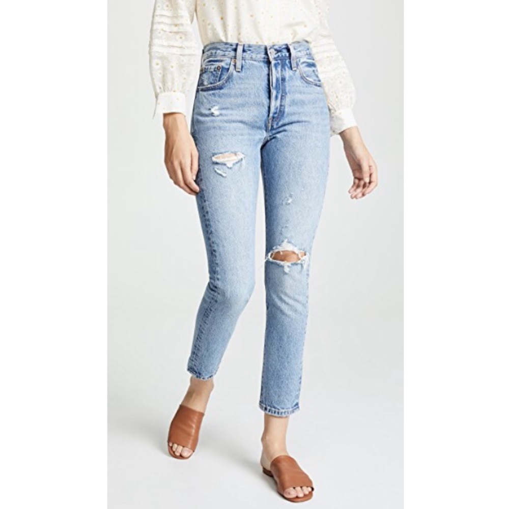 Levi 501 Skinny Jeans Size 26